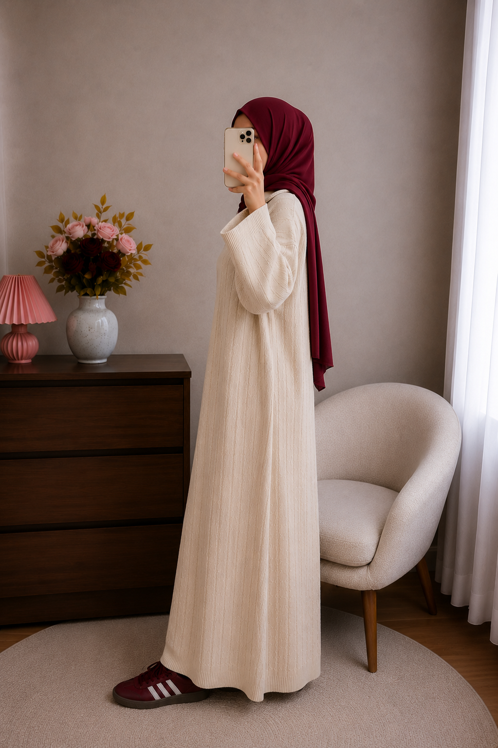 Amilia - Beige - profil