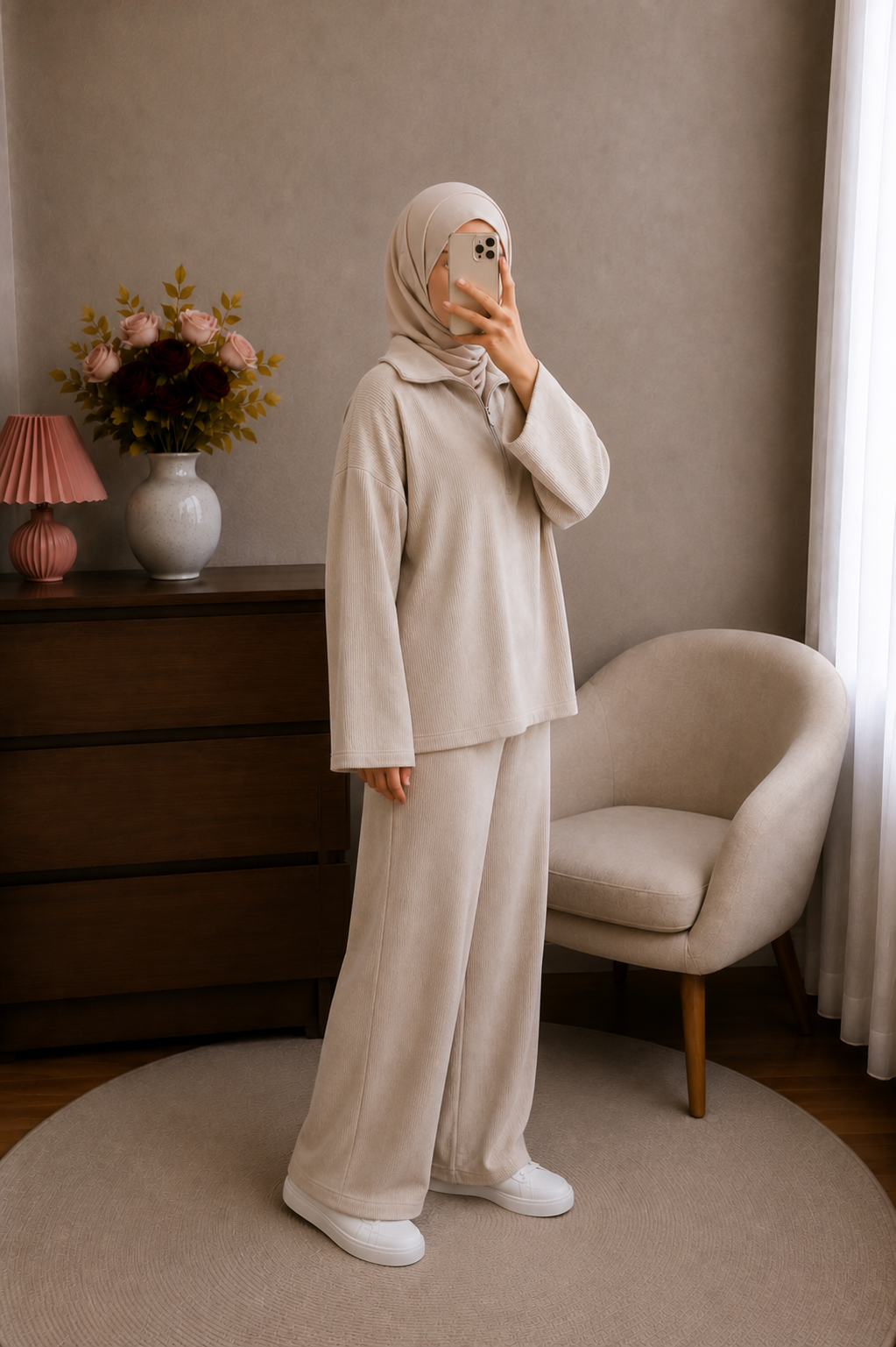 Jasmia - Beige - profil