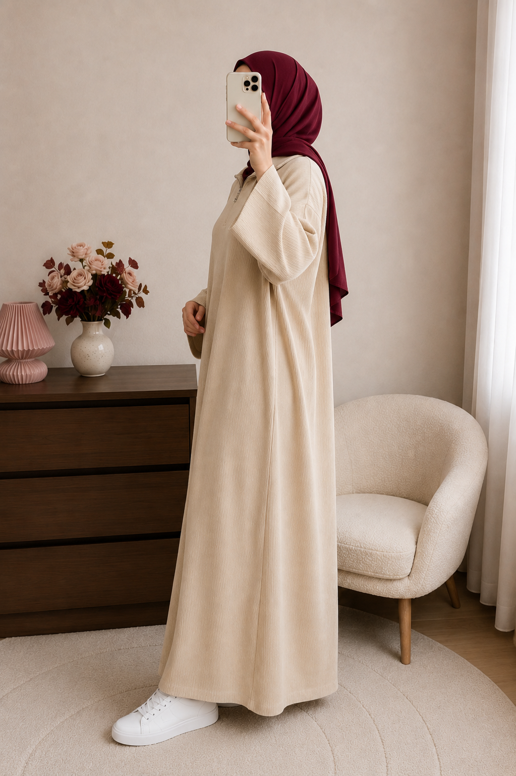 Maysou - Beige - profil