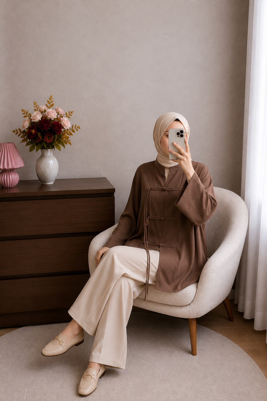 Mira - Chocolat - assise